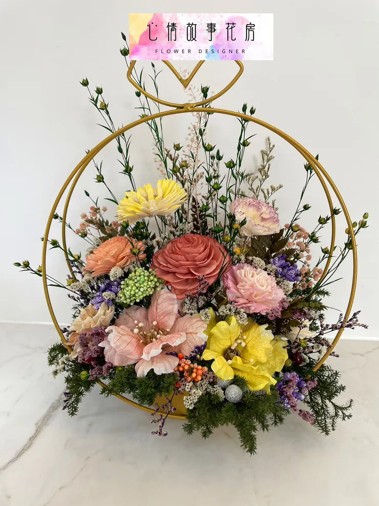 台南乾燥花選擇:心情故事花房