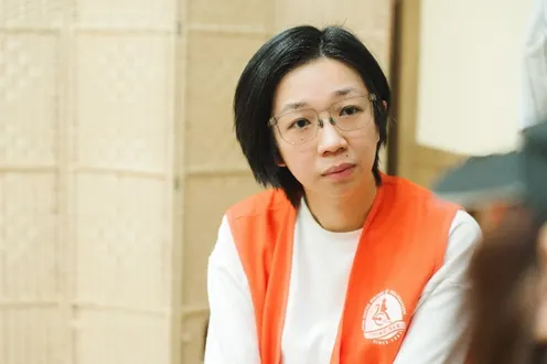 蜻蜓老師回饋，志工服務的真諦，是互相陪伴。