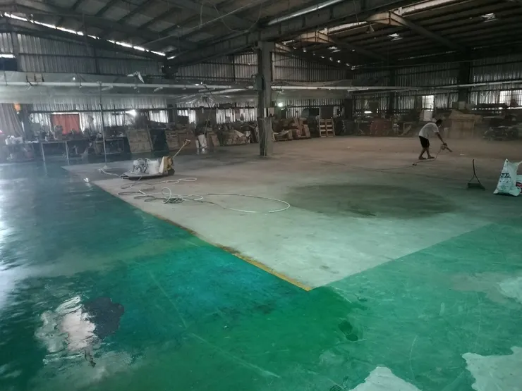 台南工廠耐磨地坪漆推薦│振宏油漆行│定期保養地板更省錢│交給