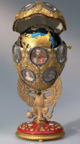 1913 The Romanov Tercentenary Egg