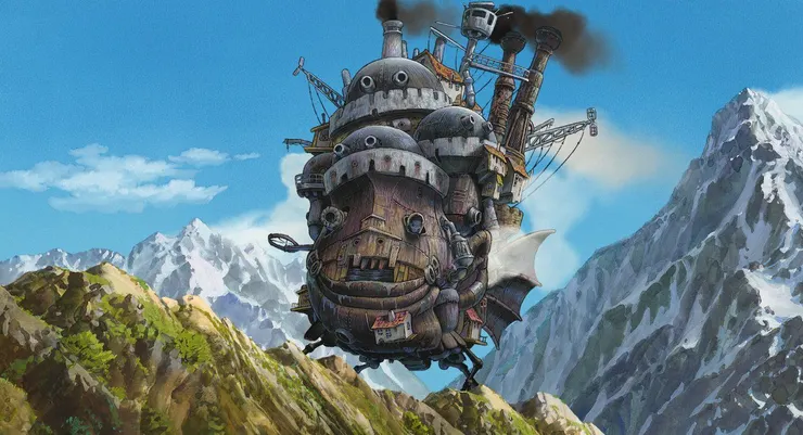 《霍爾的移動城堡》 上映於2005 年 2 月 5 日 導演:宮崎駿