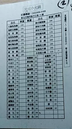 [新北美食]瑞芳區元元小火鍋、源自於藍爸爸的用心與熱忱、來瑞