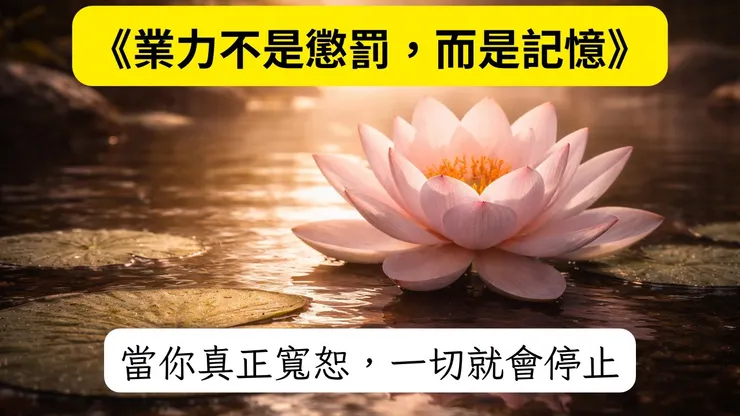 業力不是懲罰 Youtube 影片