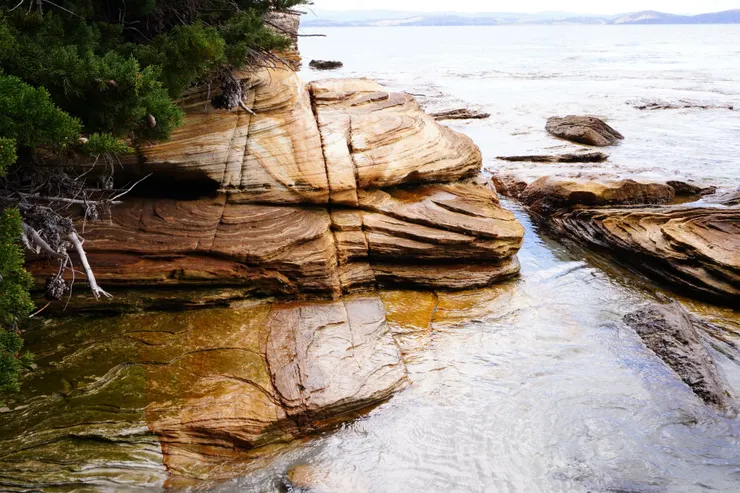 這就是通往彩繪岩的路徑