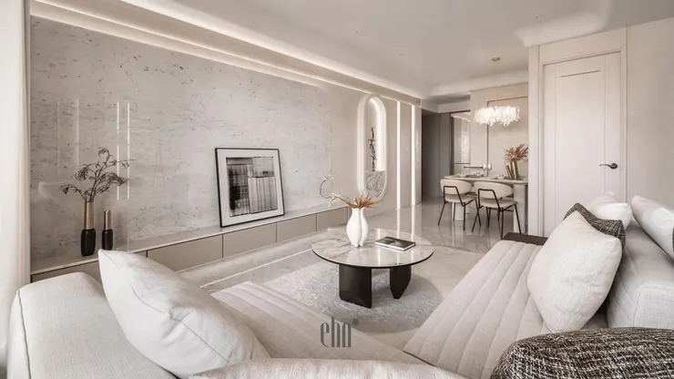 現代奶油風極簡美宅 - 美廳苑