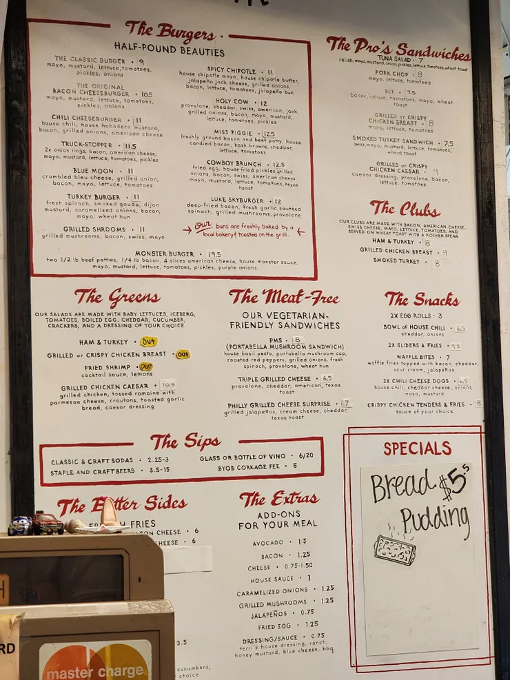 Stanton’s City Bites Menu