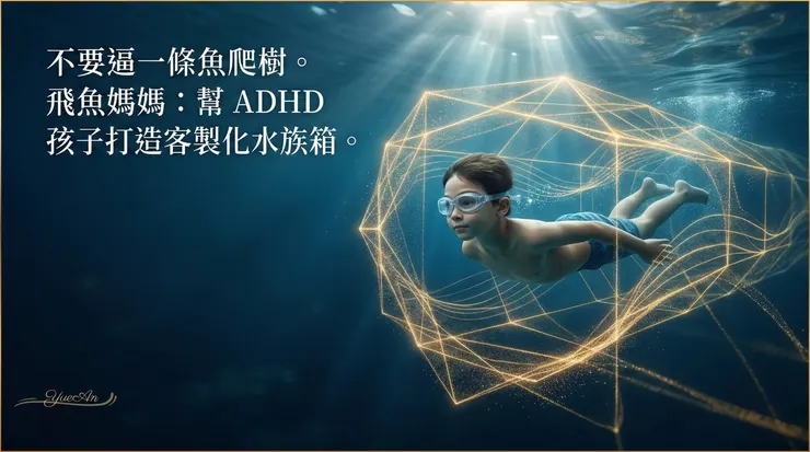 💡 溫尼科特說的「夠好就好」：教養不需要完美無缺，真正重要的是在裂痕出現時，仍然有人願意用理解去補上。面對 ADHD 這段長路，允許不完美、允許慢慢來，往往才是最能接住孩子的那種愛。