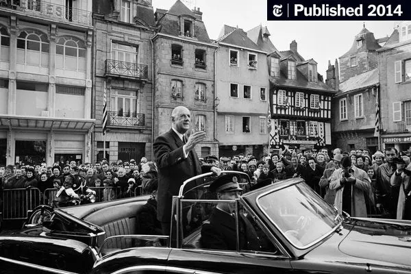 Charles de Gaulle in 1969.Credit...James Andanson/Apis — Sygma via Corbis