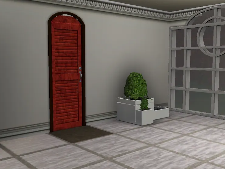 其實這裏是洗手間門口。看到這顏色應該知道是什麼洗手間吧。