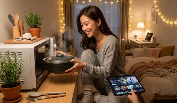 KITINTO「1台6役」微波焦香調理鍋:煎魚、烤肉一鍋搞定