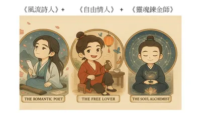 🟩善用自己天賦《風流詩人》+《自由情人》+《靈魂鍊金師》
