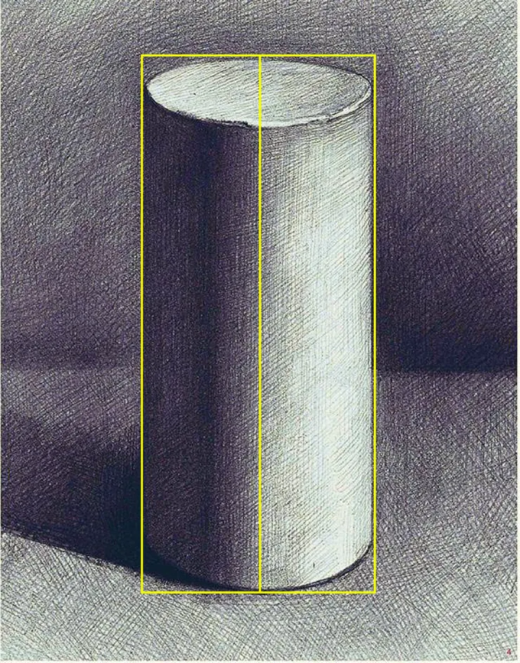 對稱用的中間線放上去
