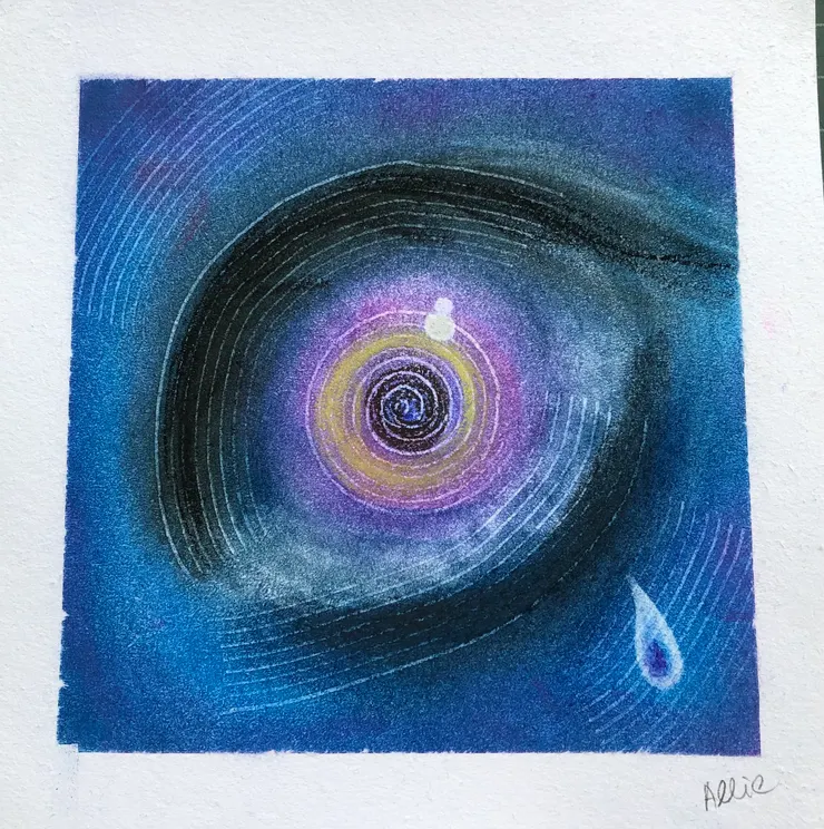 Allie 作品 - H 的眼睛