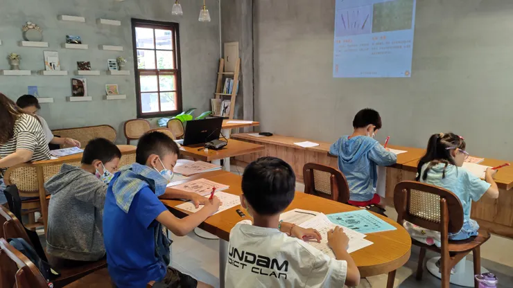 彰化親子硬筆書法社群（三民市場商圈，2023年10月）