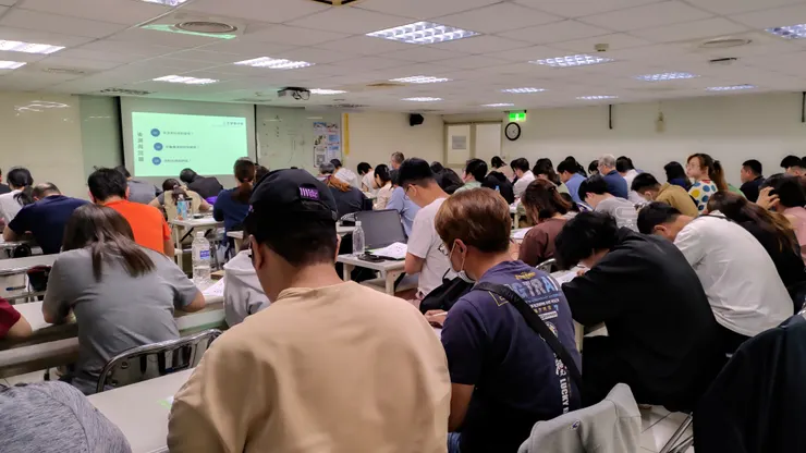 臺中豐原正念硬筆書法研習（勞動部就業促進課程，2025年04月）