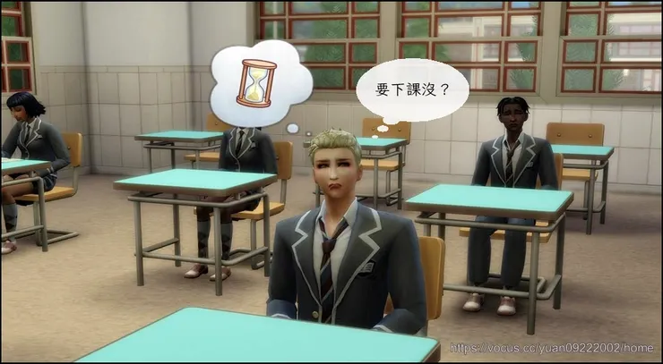 　　焦躁著等待下課的沃夫岡。