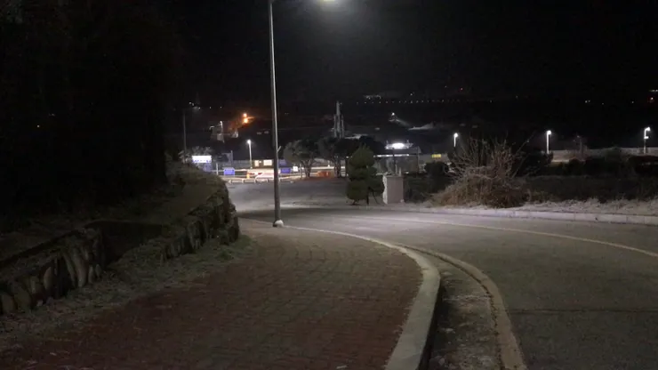 前往清州機場簡易站的坡