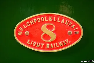 W&LLR公司的車號銘版