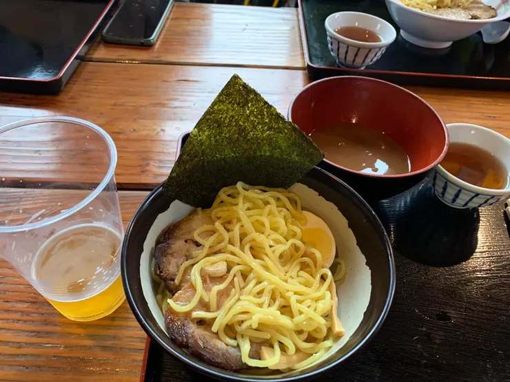 午餐的拉麵（大槍山莊）