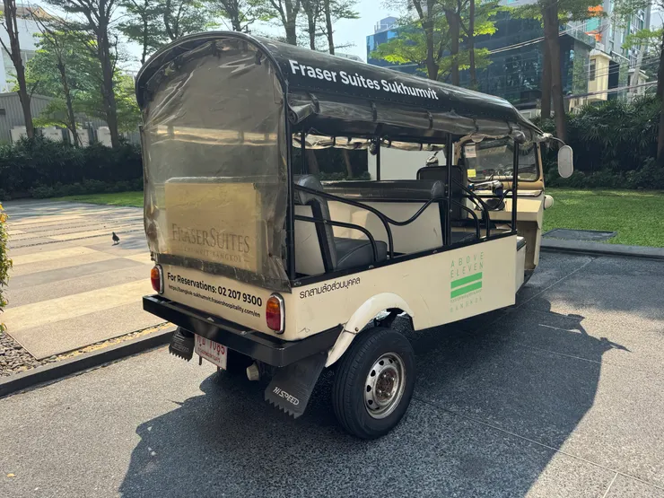 電動嘟嘟車，不會吵