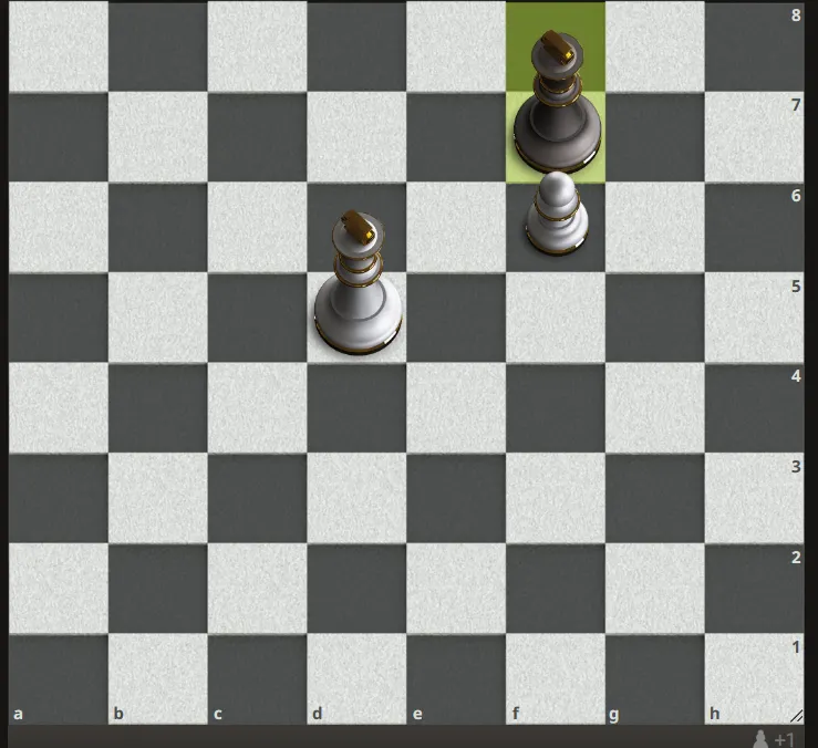 f6則會讓對方碰到兵前面的格子