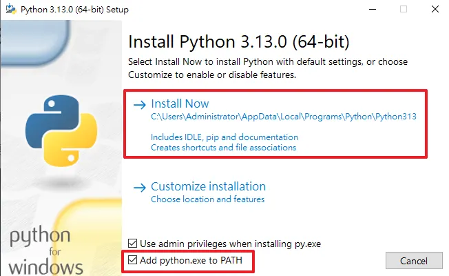 點擊Install Now進行安裝