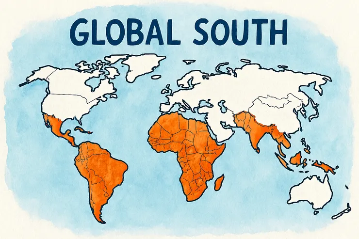 促進包容性的術語，反而可能強化全球南方原本想要挑戰的刻板印象與權力不平等。來源：ChatGPT 生成