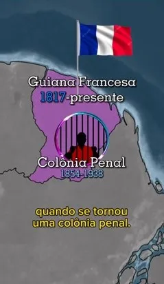 1854~1938年法屬圭亞那被作為罪犯流放地
