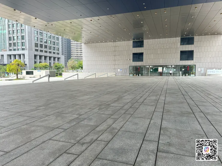 往A棟惠中樓視角