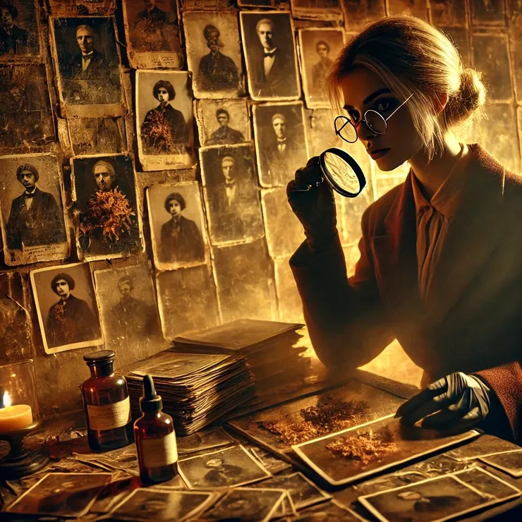 She turned the image over, running her thumb along the brittle paper. A memory surfaced—not her own, but one embedded in the photograph.