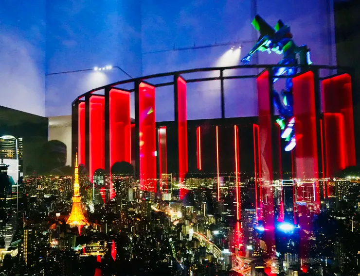 這個景象一整個很魔幻寫實。 