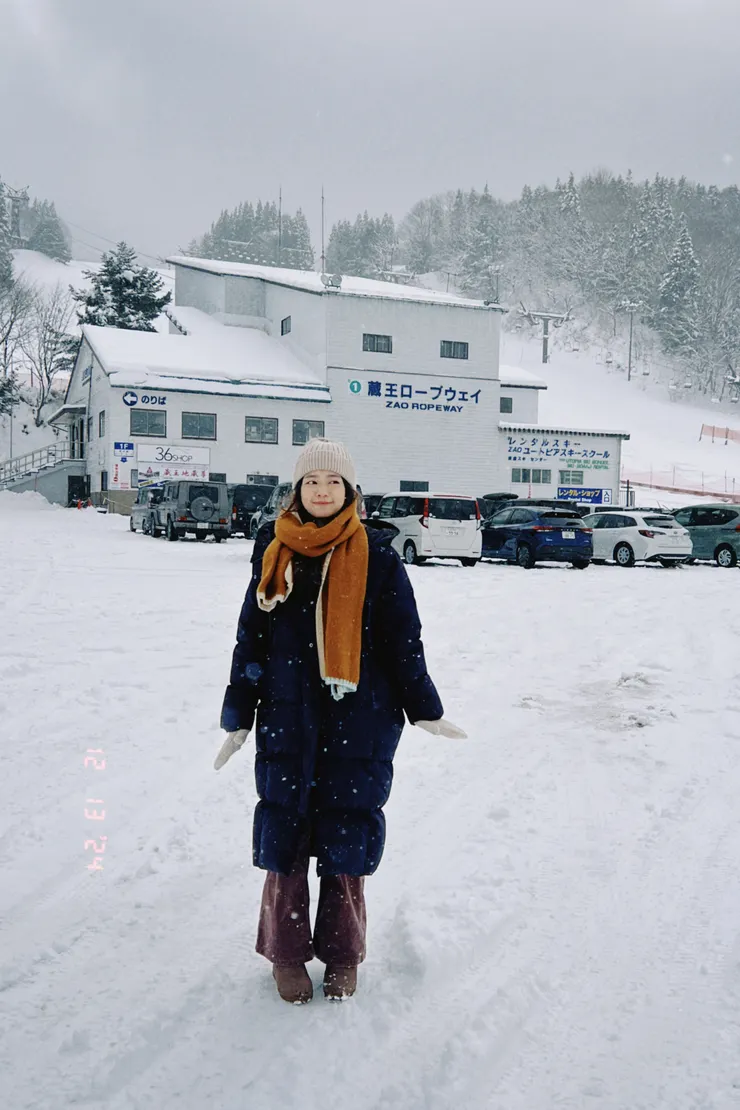 之前入手的針織圍巾