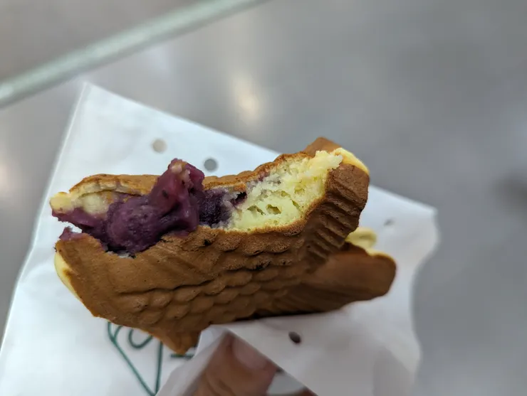 紫薯栗子鯛魚燒