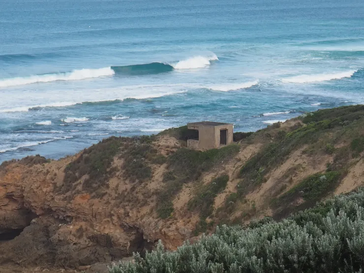 海岬上的站哨崗