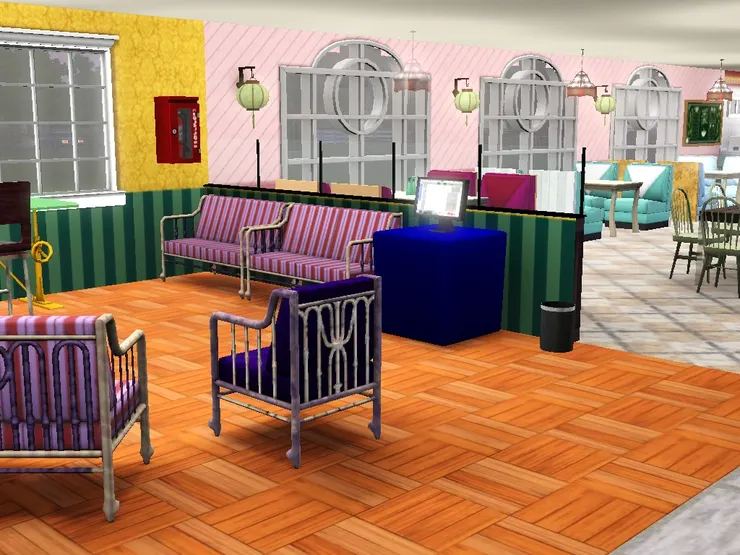 真的是整家書店最悠閒的區域了。