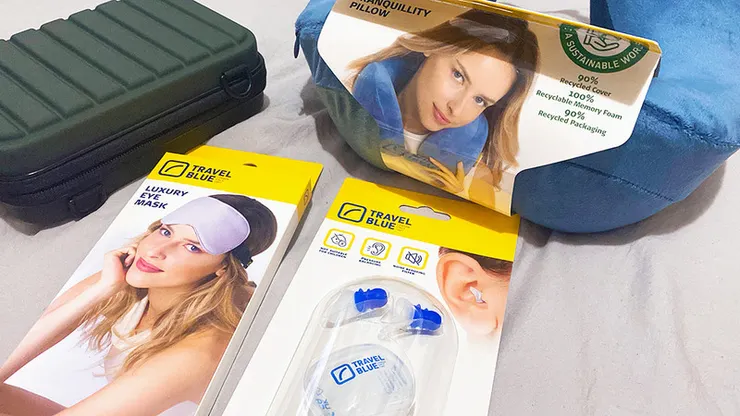旅行好物【Travel Blue 藍旅】打造超完美飛行體驗│飛機枕推薦