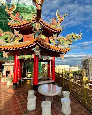 園區內有造型的涼亭(圖片截圖於網路)