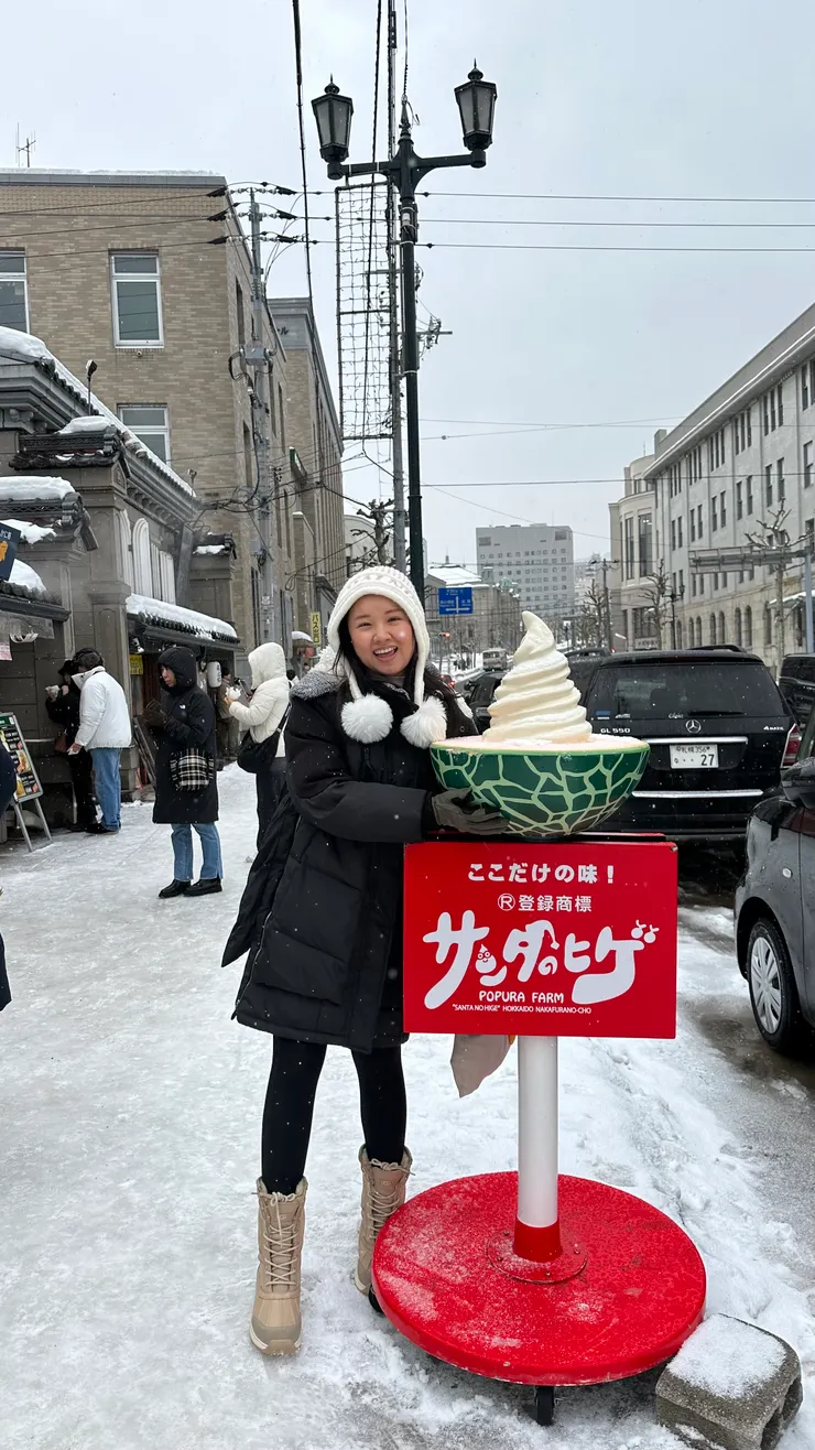 小樽哈密瓜霜淇淋