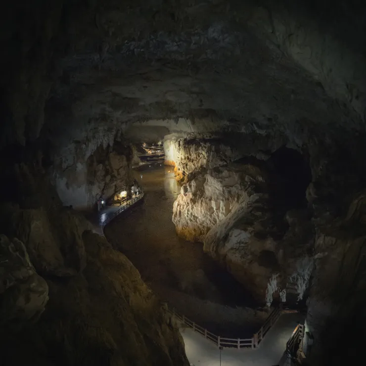 攀爬路線上方景色