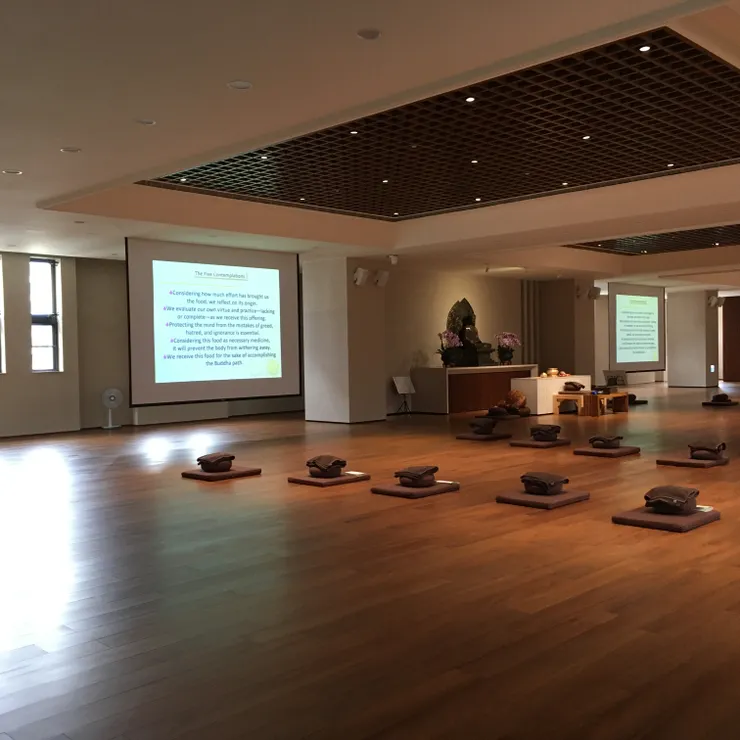 法鼓山專用禪堂，攝影於 2023 年 10 月 29 日