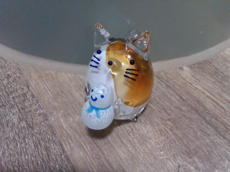 肥肥貓本人（玻璃版）