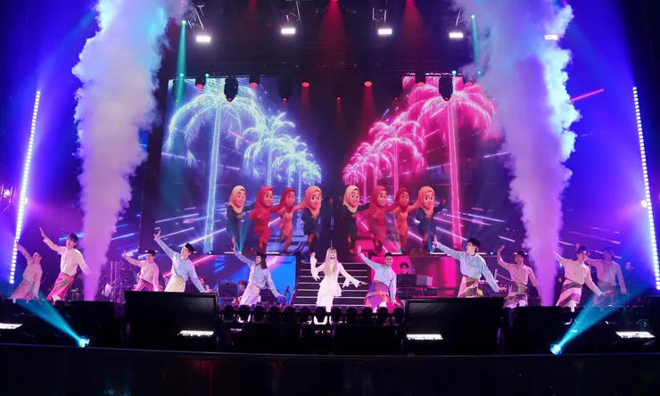 鍾潔希吉隆坡轟動開唱