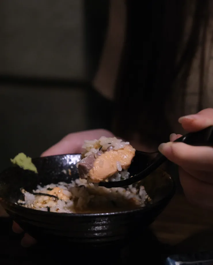 鮭魚茶泡飯