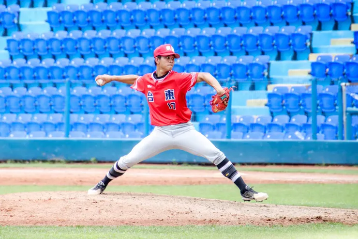 台東體中火球男王宇翔(圖片來源:baseball.yuyuyu)