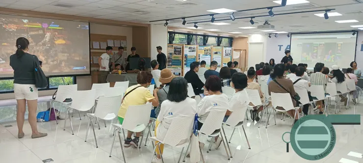 很難得才會看到一次社區內的電子競技體驗會，畢竟社區不是少主的強項。