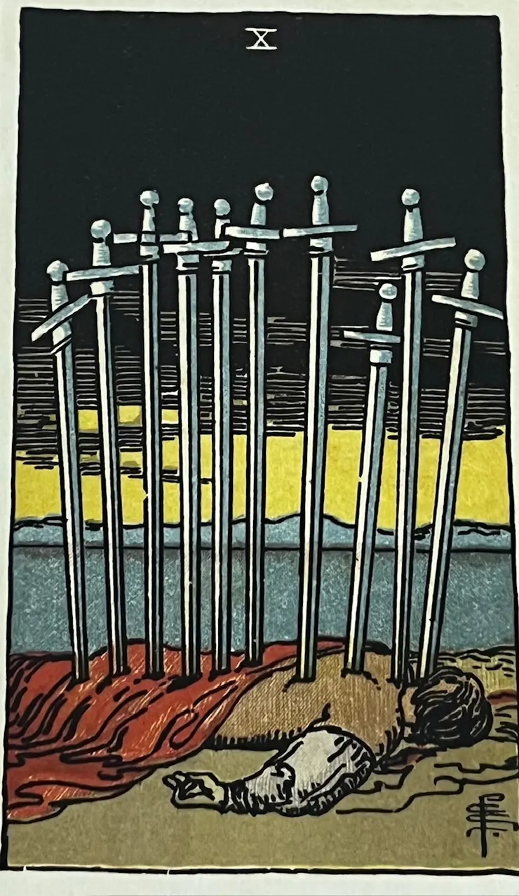 使用牌組：Rider-Waite Tarot