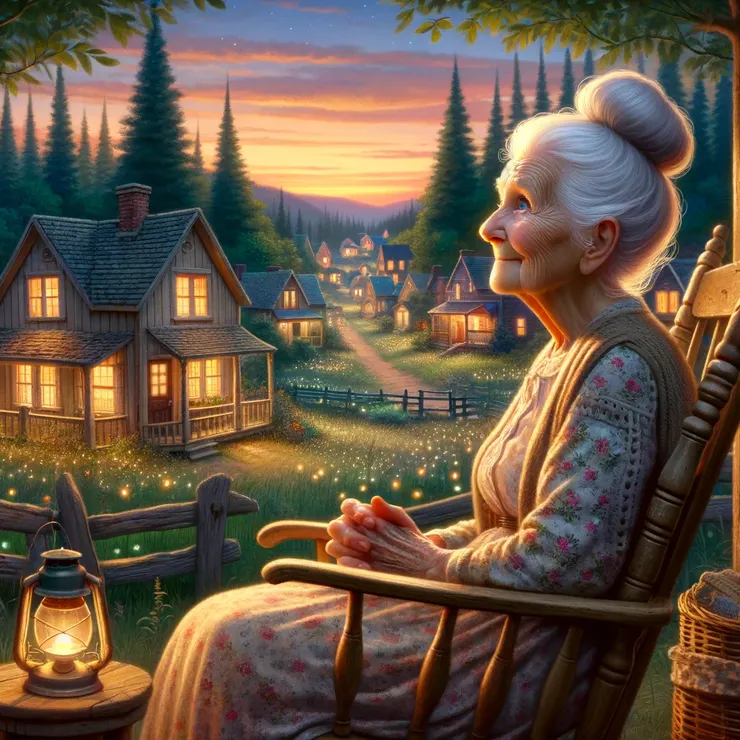 an elderly woman known to all as Jane