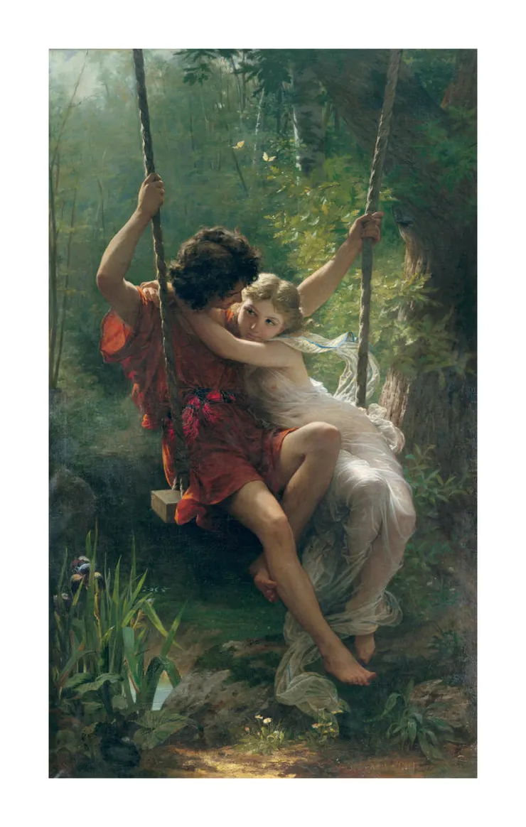 《Springtime》William-Adolphe Bouguereau