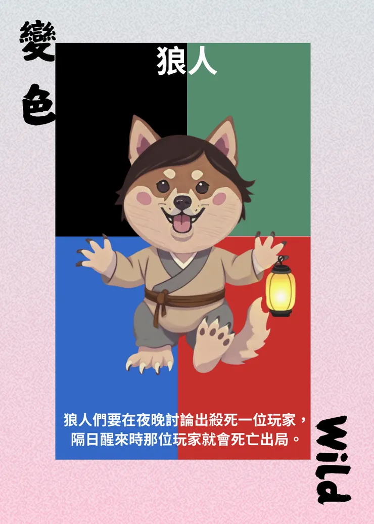 狼人殺-角色介紹-狼人