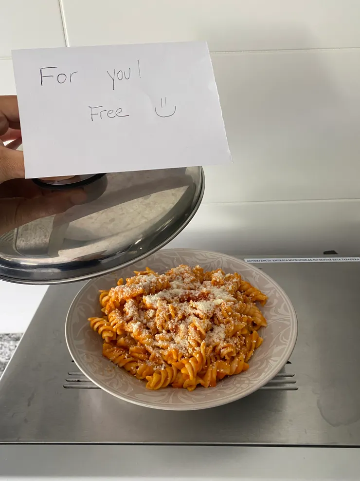 入住意外的驚喜，好好吃。